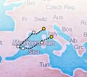 6 Night Portofino to Rome cruise