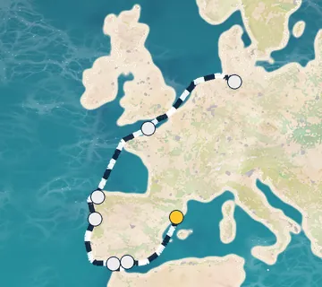 10 Night Barcelona to Hamburg cruise
