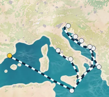 14 Night Barcelona to Rome cruise