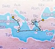 11 Night Istanbul to Rome cruise