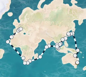73 Night Sydney, Australia to Savona cruise