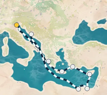 10 Night Venice to Split cruise