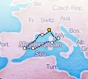 7 Night Savona to Savona cruise