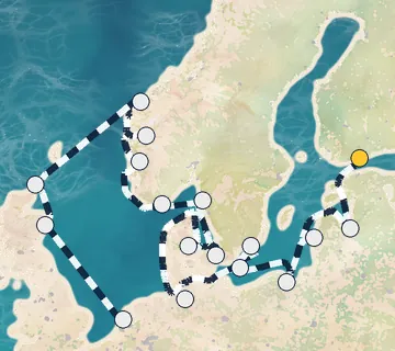 21 Night Helsinki to Ijmuiden cruise