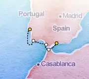 7 Night Lisbon to Malaga cruise