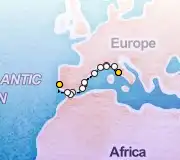 17 Night Rome to Lisbon cruise