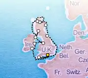 14 Night London to London cruise