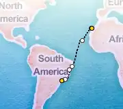 13 Night Las Palmas to Sao Paolo cruise