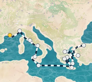 15 Night Marseille to Athens cruise