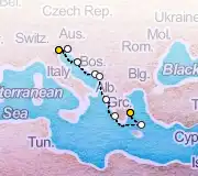 9 Night Venice to Athens cruise