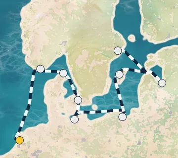 12 Night Ijmuiden to Stockholm cruise