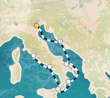 7 Night Venice to Rome cruise