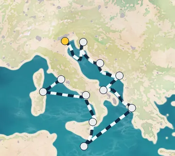 11 Night Venice to Rome cruise