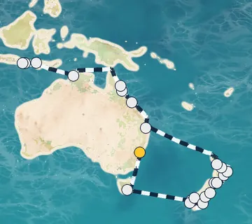 30 Night Sydney to Benoa cruise