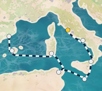 8 Night Rome to Barcelona cruise