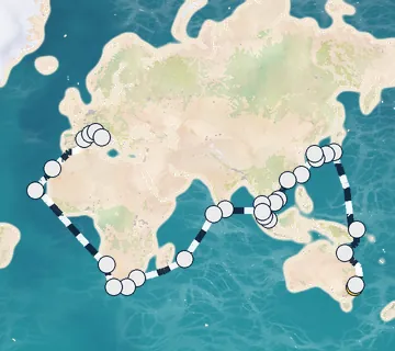 74 Night Sydney, Australia to Rome cruise