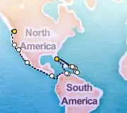 33 Night Seattle to Miami cruise