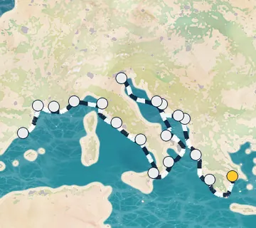 21 Night Athens to Barcelona cruise