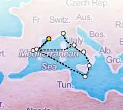 10 Night Marseille to Marseille cruise
