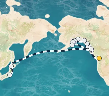 22 Night Vancouver to Tokyo cruise