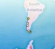 10 Night Santiago to Ushuaia cruise