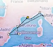 7 Night Marseille to Marseille cruise