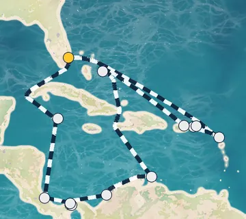 21 Night Ft. Lauderdale to Ft. Lauderdale cruise