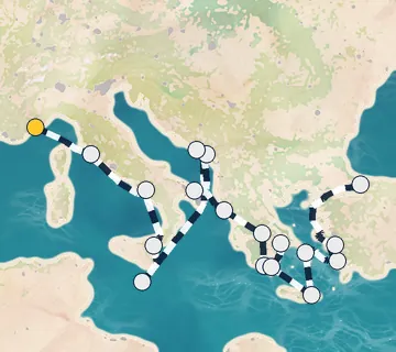 21 Night Monte Carlo to Istanbul cruise