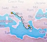 7 Night Ravenna to Athens cruise