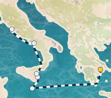 7 Night Athens to Rome cruise