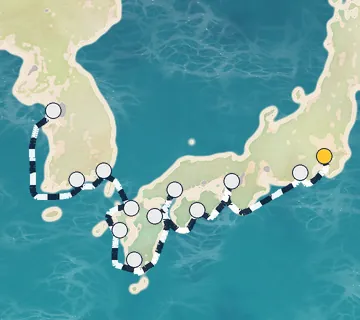 14 Night Tokyo to Seoul cruise