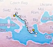 7 Night Athens to Ravenna cruise