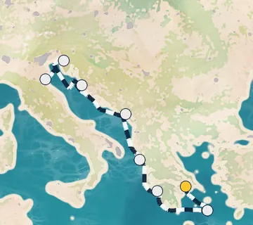 7 Night Athens to Ravenna cruise