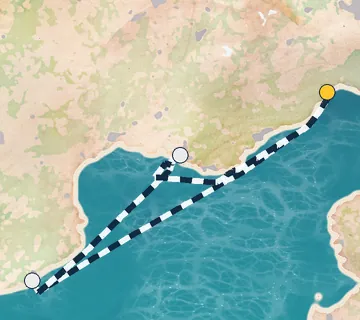 4 Night Savona to Savona cruise