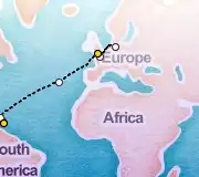 16 Night Fort-de-France to London cruise