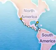 16 Night San Diego to Miami cruise
