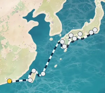 11 Night Hong Kong to Tokyo cruise