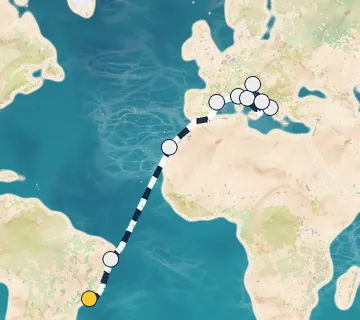 19 Night Rio to Trieste cruise