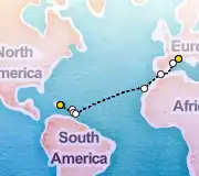 18 Night Santo Domingo to Marseille cruise