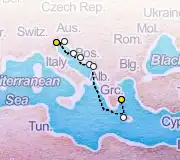 9 Night Venice to Athens cruise