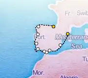 9 Night Bilbao to Barcelona cruise