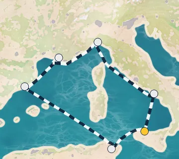 7 Night Palermo to Palermo cruise