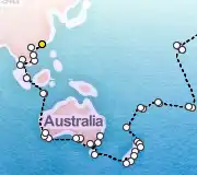 86 Night San Francisco to Hong Kong cruise