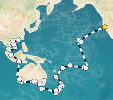 86 Night San Francisco to Hong Kong cruise