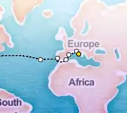 14 Night Rome to Bayonne cruise
