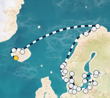 28 Night Reykjavik to Helsinki cruise