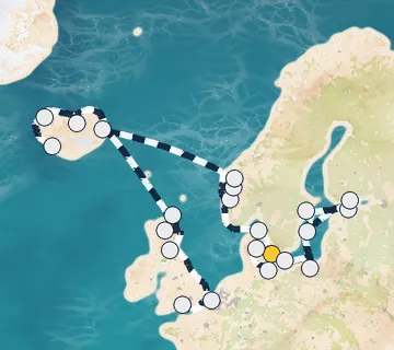 34 Night Copenhagen to London cruise