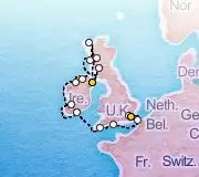 14 Night Belfast to Tilbury cruise