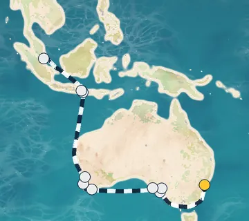 20 Night Sydney to Singapore cruise