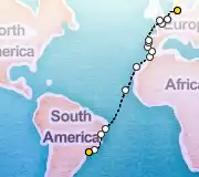 26 Night Sao Paolo to Kiel cruise